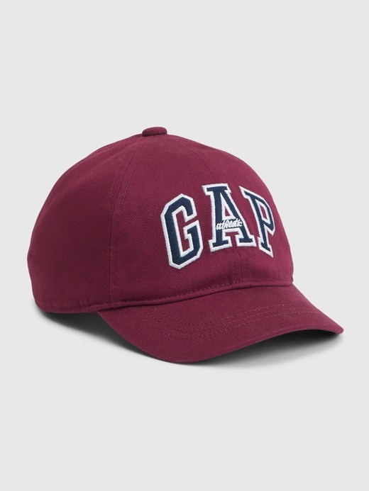 Image for Toddler 100% Organic Cotton Gap Arch Logo Baseball Hat from Gap