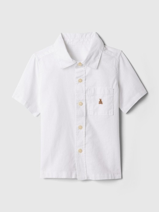 Image for babyGap Linen-Cotton Shirt from Gap
