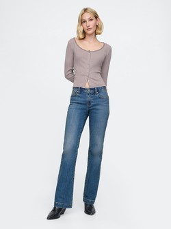 Ženske Long & Lean jeans hlače z nizkim pasom
