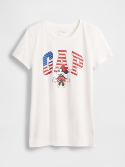 GAP Gap × Disney Logo T-Shirt New Off White V2 4
