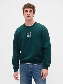Gap logo moški oversized pulover