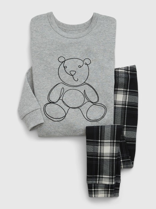 Image for babyGap 100% Organic Cotton Brannan Bear PJ Set from Gap