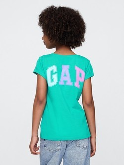GAP Kids Graphic T-Shirt Green Mirage 2