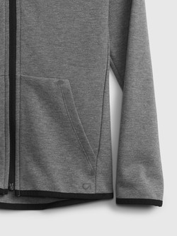 GAP GapFit Kids Fit Tech Hoodie Blue 4