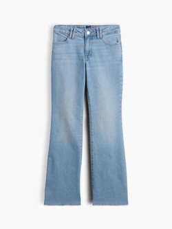 Jeans hlače z zvončastimi hlačnicami za deklice