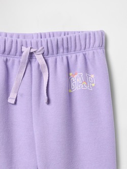 GAP babyGap Logo Pull-On Joggers Wisteria Blossom 3