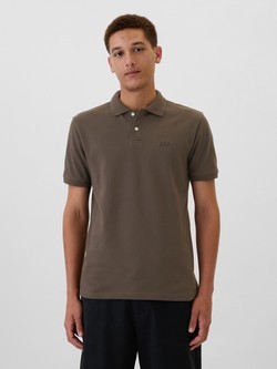 Gap logo moška polo majica s kratkimi rokavi