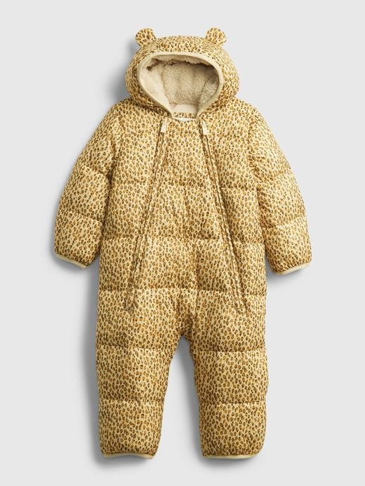 Image for Baby 100% Recycled Polyester ColdControl Max Puffer One-Piece from Gap