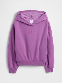 Gap logo pulover s kapuco za deklice