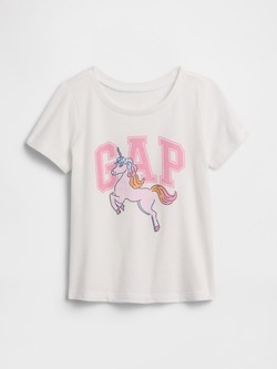 Gap logo majica s kratkimi rokavi za malčice