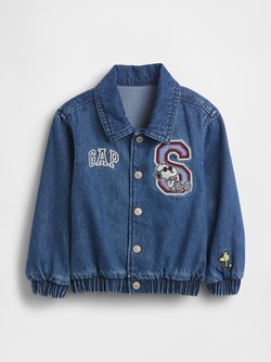 Baby & Toddler Snoopy Logo Denim Jacket