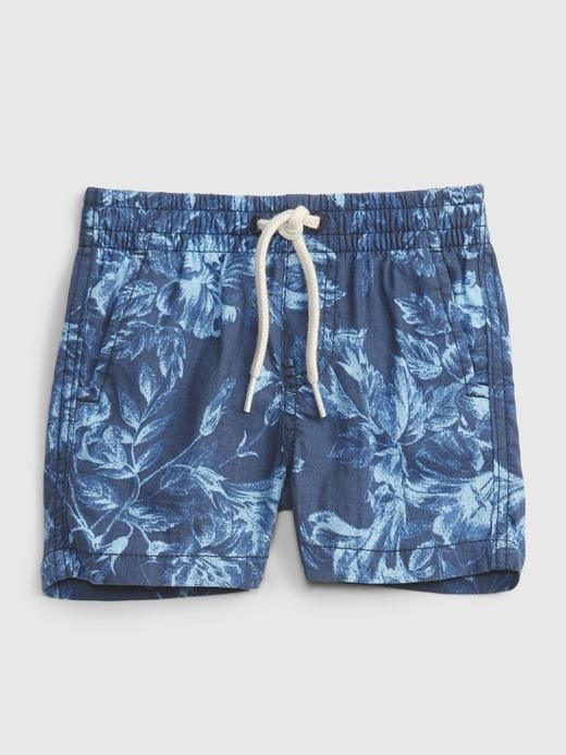 Image for Baby Floral Pull-On Shorts from Gap