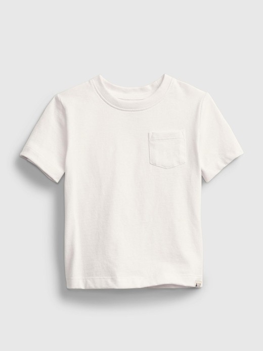 Slika za Majica z kratkimi rokavi in žepom za malčke od Gap