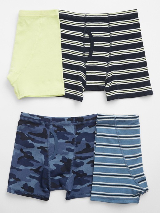 Image for Kids Boxer Briefs (4-Pack) from Gap