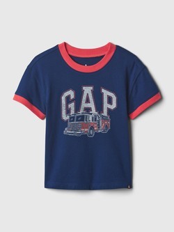 Gap logo majica s kratkimi rokavi za malčke