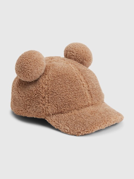 Image for Toddler Brannan Bear Sherpa Baseball Hat from Gap