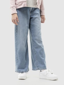 SuperSoft jeans hlače s širokimi hlačnicami za deklice