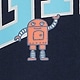 Modra - Tapestry Navy Robots