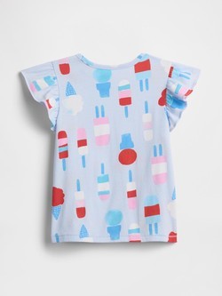 GAP babyGap Flutter Sleeve T-Shirt Ice Cream 2