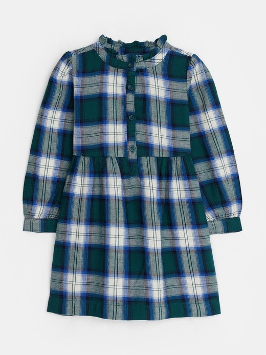 Image for Toddler Ruffle Plaid Dress from Gap