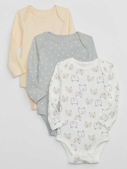 Image for Baby Bodysuit (3-Pack) from Gap