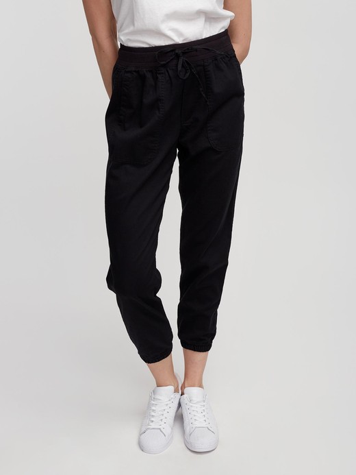Image for Ribbed Twill Joggers with Washwell from Gap
