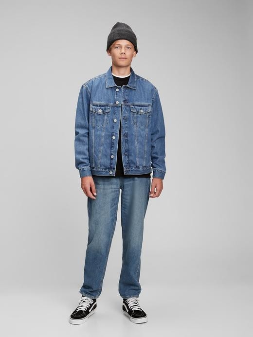 Image for Teen Oversized Denim Jacket from Gap