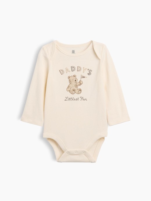 Image for Baby Organic Cotton Family Graphic Bodysuit from Gap