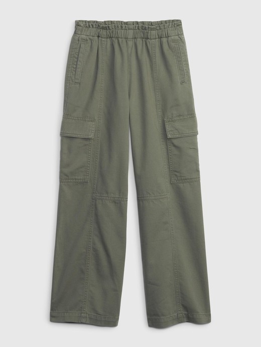 Image for Kids Wide-Leg Cargo Pants from Gap