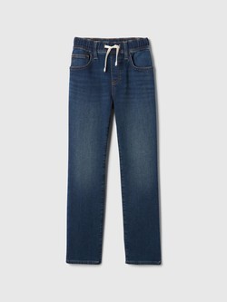 Straight jeans hlače z elastičnim pasom za dečke