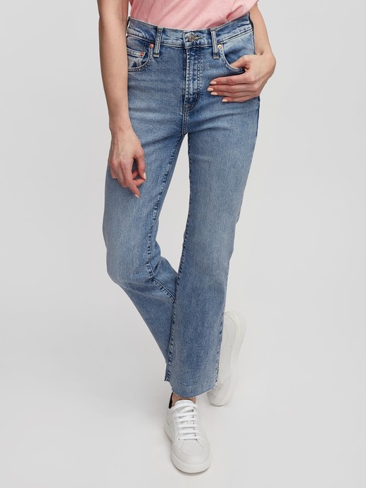 Slika za Ženske vintage flare jeans hlače z visokim pasom od Gap