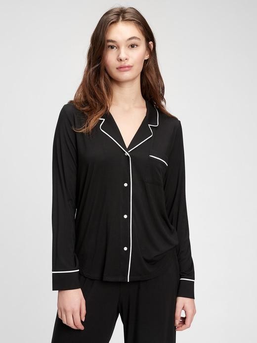 Image for Adult Truesleep PJ Top in Modal from Gap