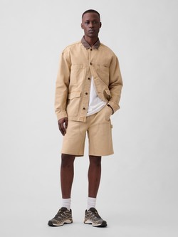 Moške relaxed fit denim kratke hlače