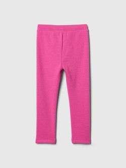 GAP babyGap Cozy Sherpa Leggings Super Pink Neon 2