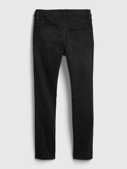 GAP Skinny jeans hlače za dečke Črna - Black Wash 2