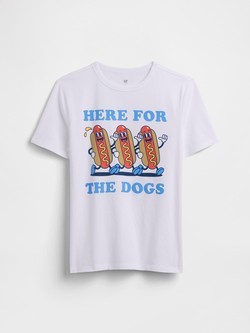 Majica s potiskom in kratkimi rokavi za dečke