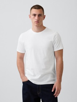 Moška slim fit majica s kratkimi rokavi