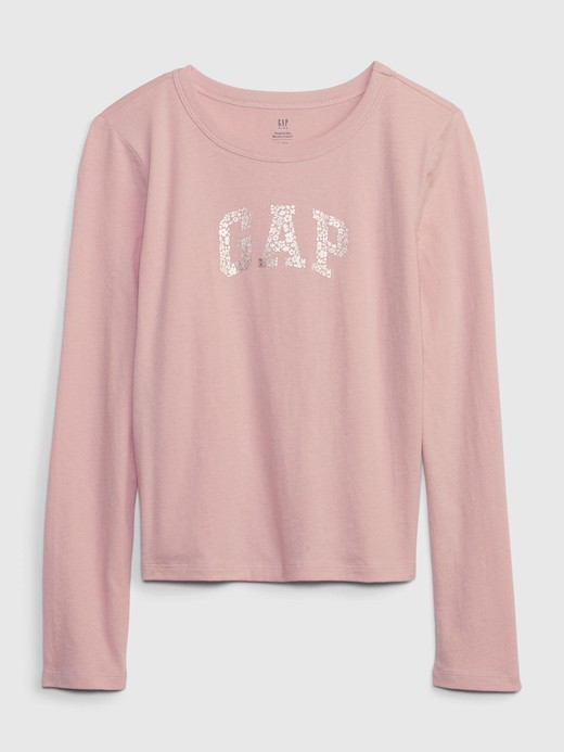 Slika za Gap logo majica z dolgimi rokavi za deklice od Gap