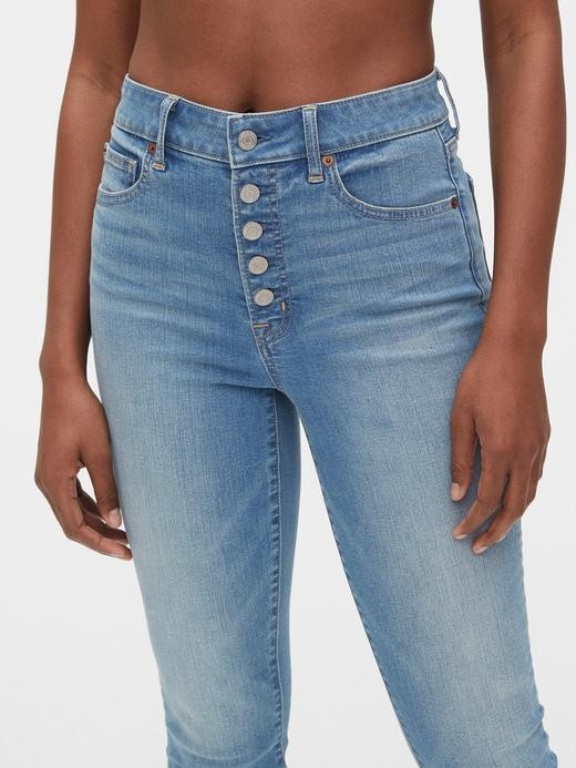 High Rise Curvy True Skinny Ankle Jeans 