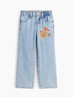 Medvedek Brannan jeans hlače za malčke