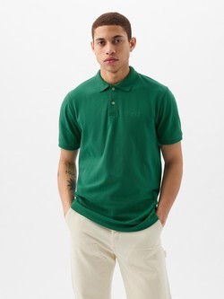 Gap logo moška polo majica s kratkimi rokavi