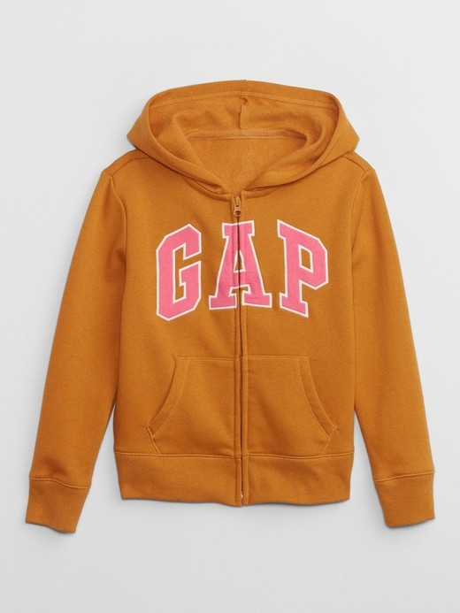GAP Kids Gap Logo Zip Hoodie Gap
