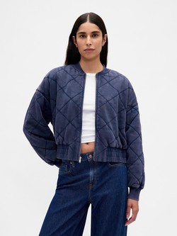 Ženska prešita bomber jakna