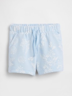 babyGap Logo French Terry Pull-On Shorts