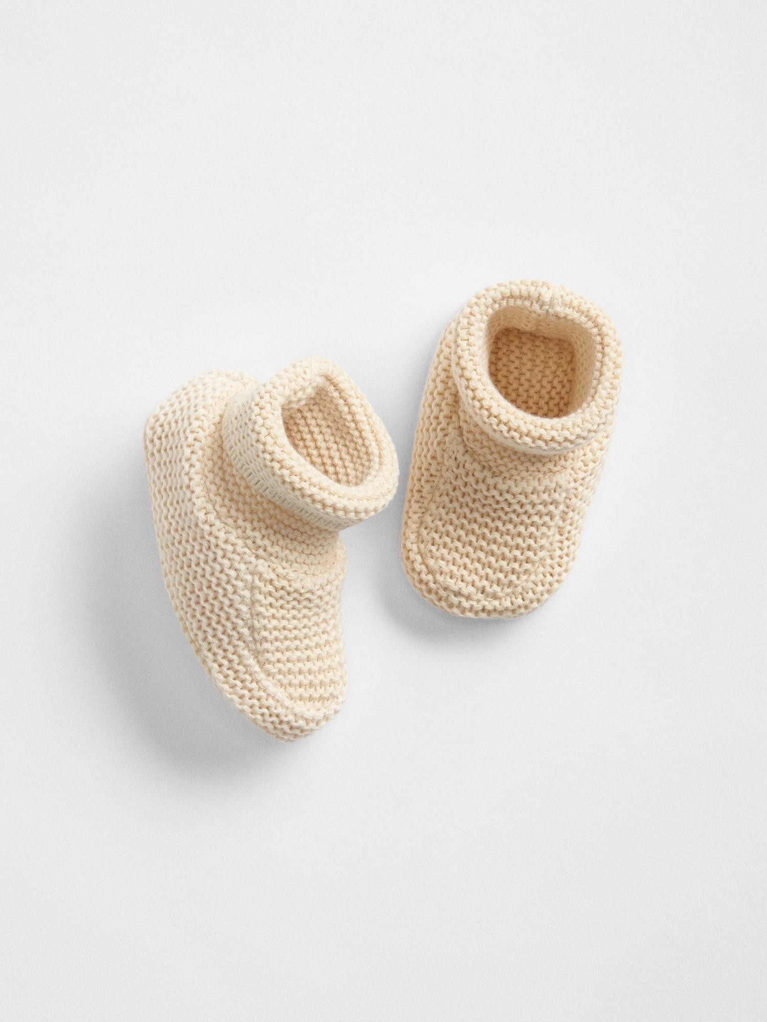 GAP Knit Booties french vanilla 