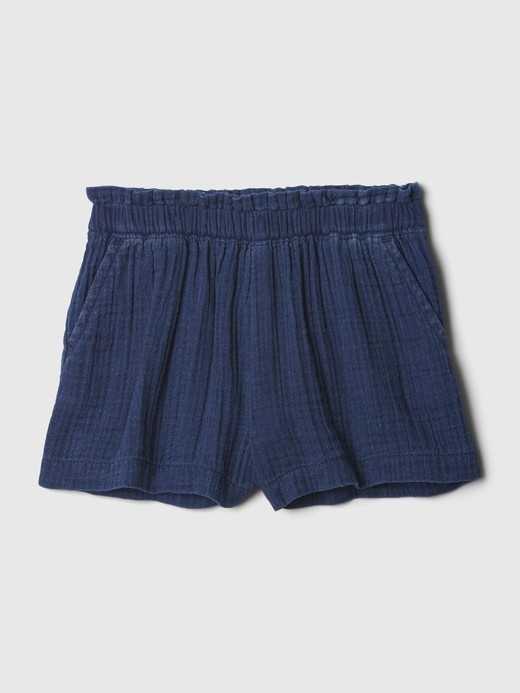 Image for babyGap Crinkle Gauze Pull-On Shorts from Gap