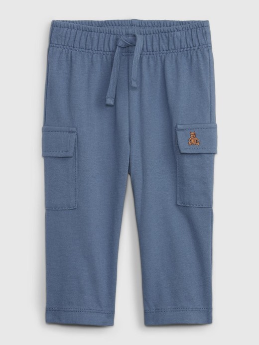 Image for Baby 100% Organic Cotton Mix and Match Cargo Sweatpants from Gap