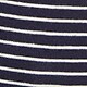 Modra - navy white stripe