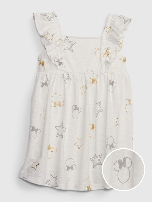 Image for babyGap | Disney Minnie Mouse Flutter Sleeve Dress from Gap