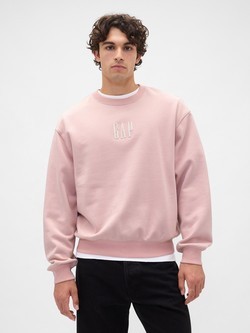 Gap logo moški oversized pulover
